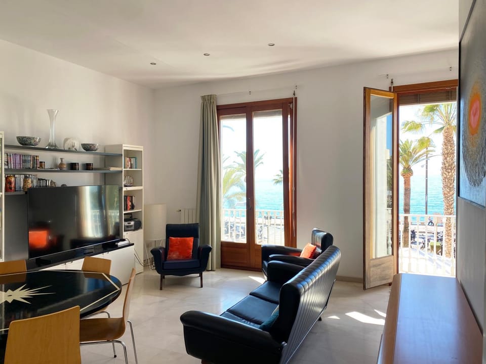 Balcony/Terrace, Living room, Sea view
