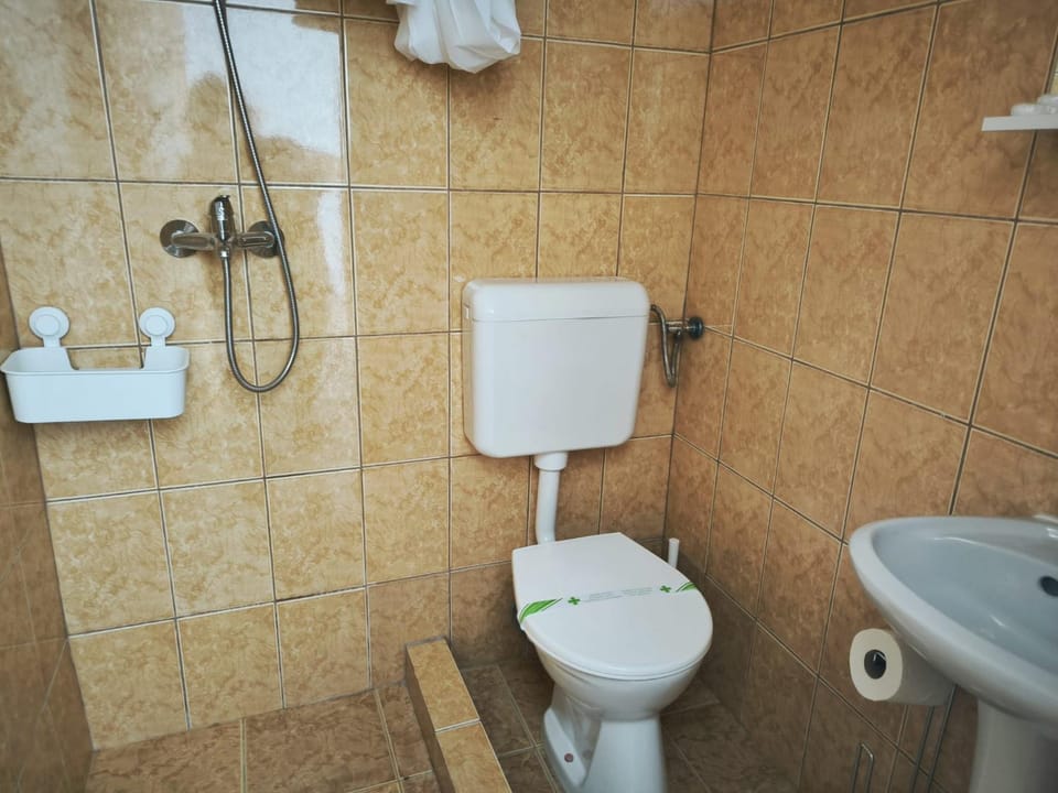 Shower, Toilet, Bathroom, towels