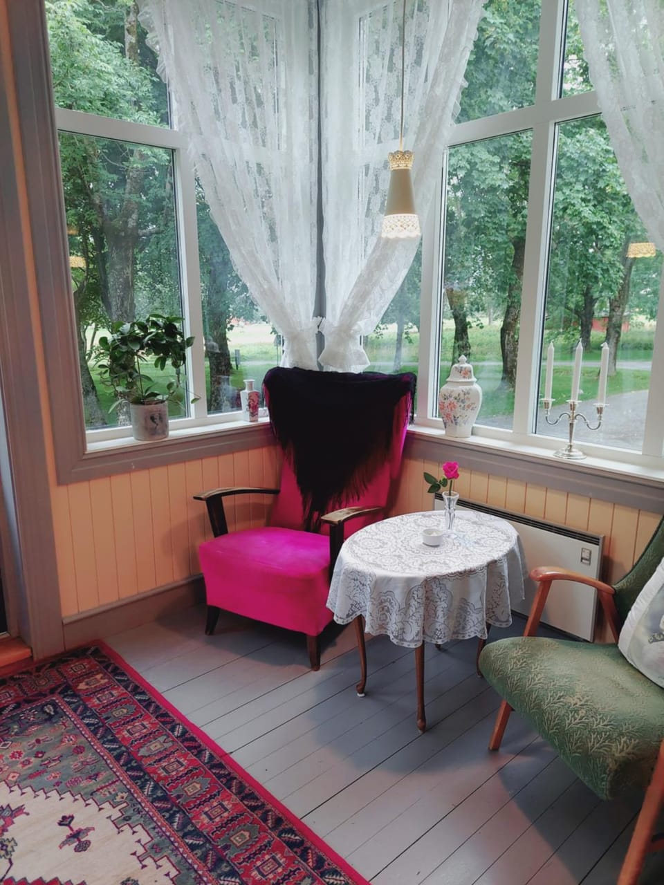 Seating area, Garden view