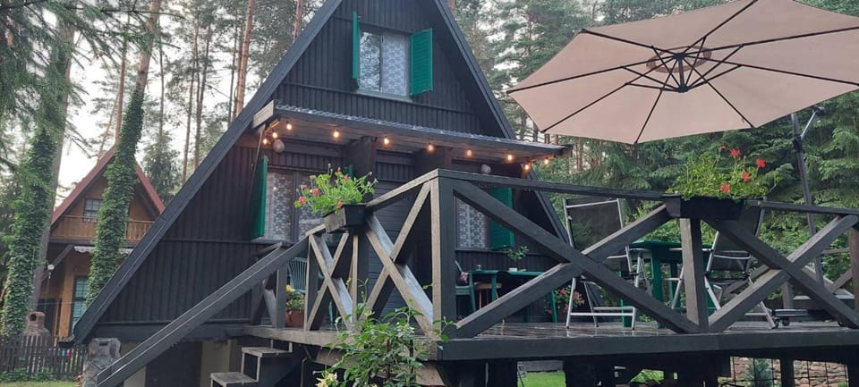 Domek letniskowy nad jeziorem, Mazury House in Poland