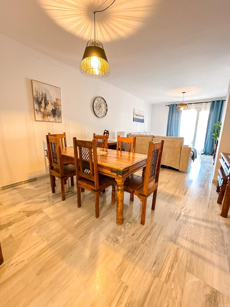 Living room, Dining area