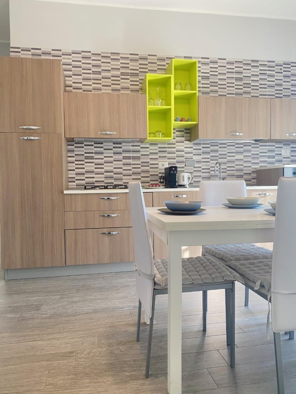 Kitchen or kitchenette, kitchen