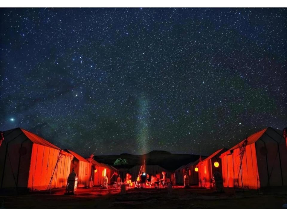Property building, Night, Natural landscape