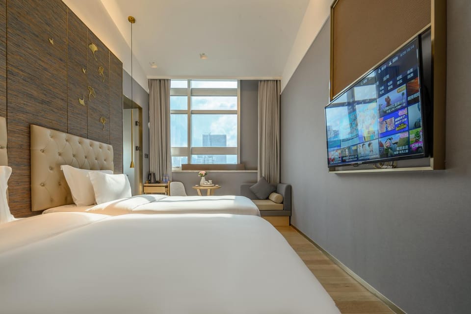 Bed, TV and multimedia, Photo of the whole room, Evening entertainment, Bedroom