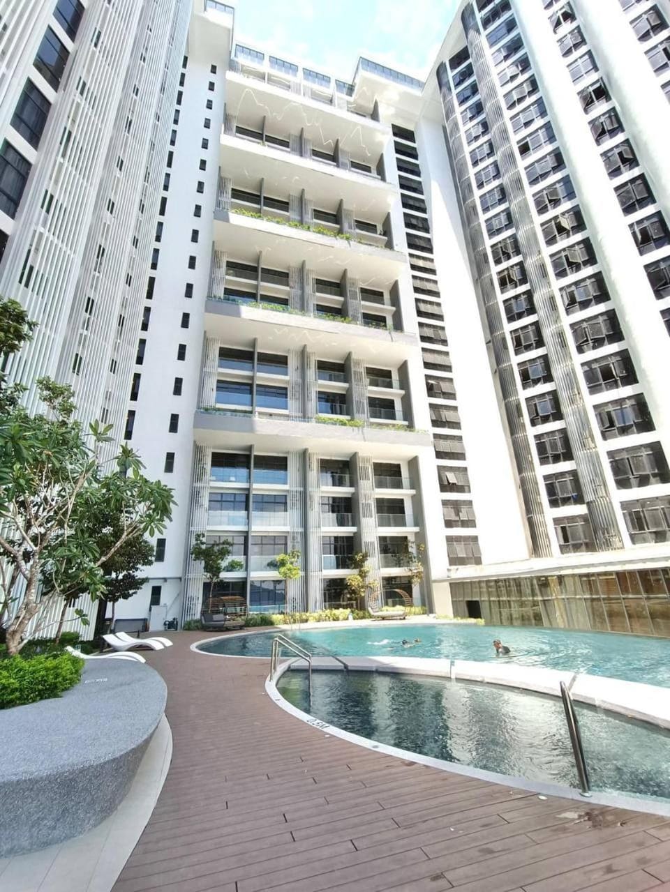 Pool view, Swimming pool
