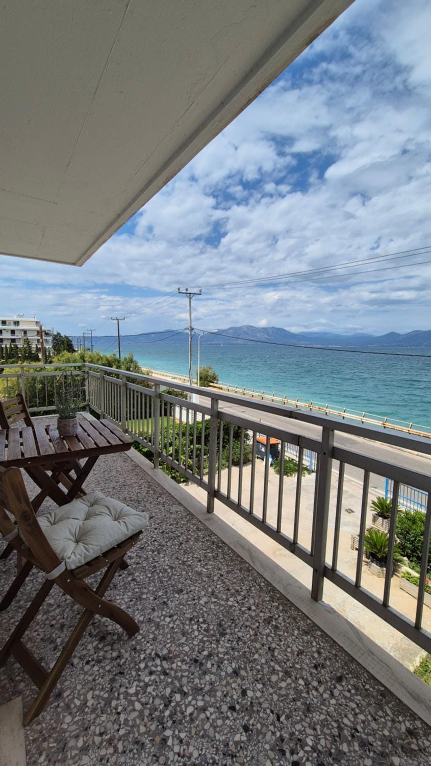 View (from property/room), Balcony/Terrace, Beach, Sea view