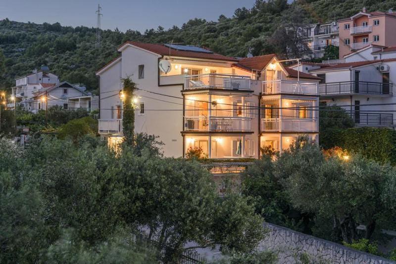 Property building, Night, Natural landscape