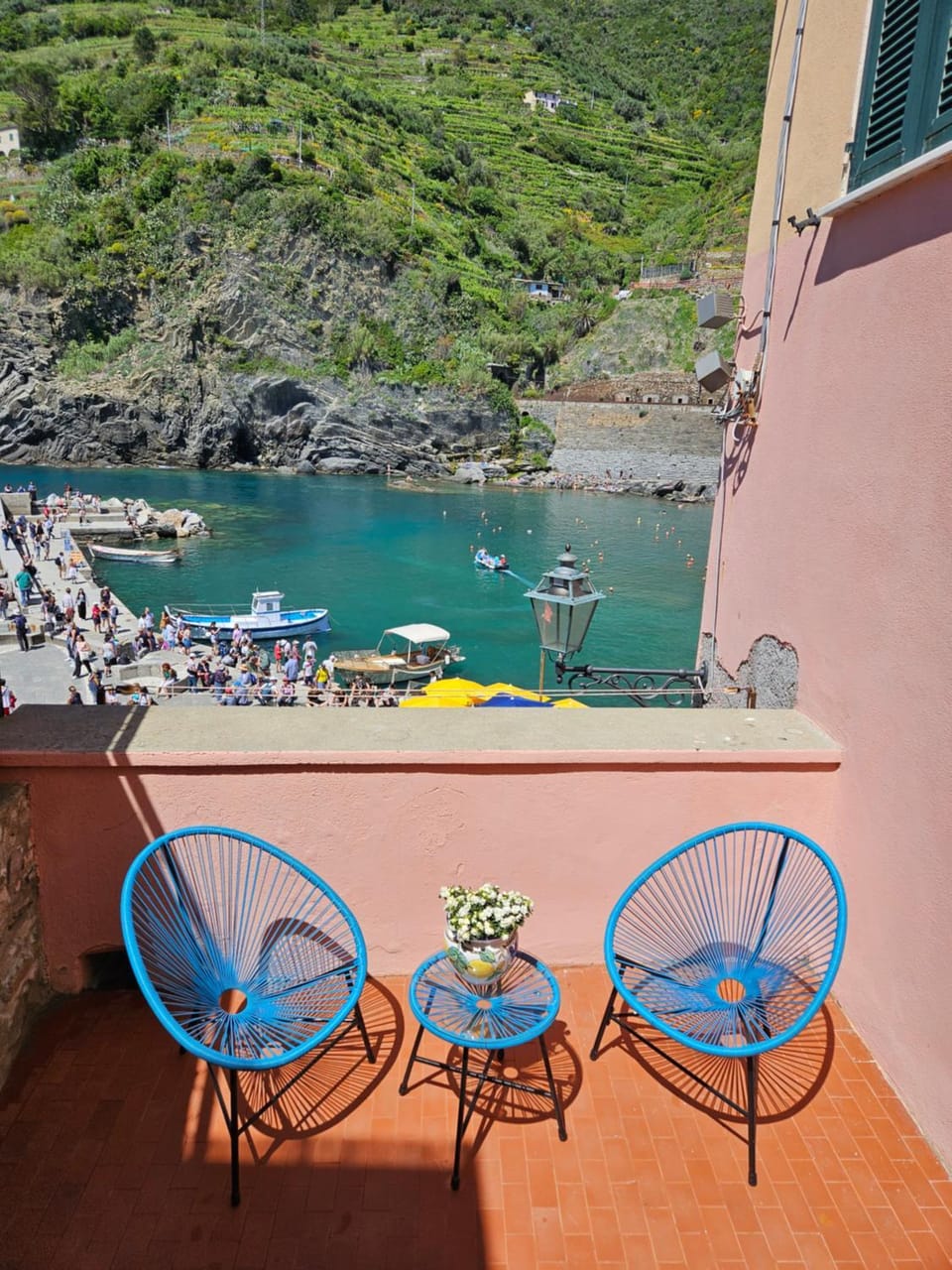 View (from property/room), Balcony/Terrace, Sea view