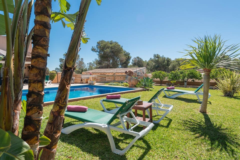 Playa, mar y tranquilidad en Portocolom Casa Toni Villa in Migjorn