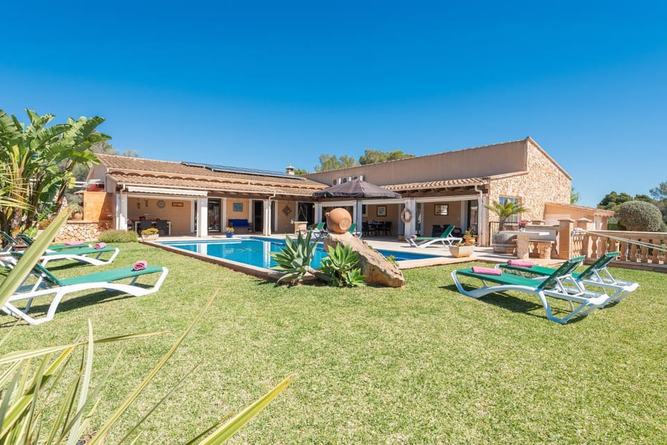 Playa, mar y tranquilidad en Portocolom Casa Toni Villa in Migjorn