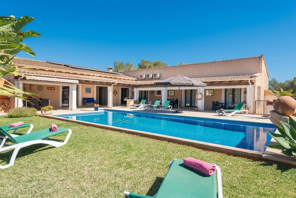 Playa, mar y tranquilidad en Portocolom Casa Toni Villa in Migjorn