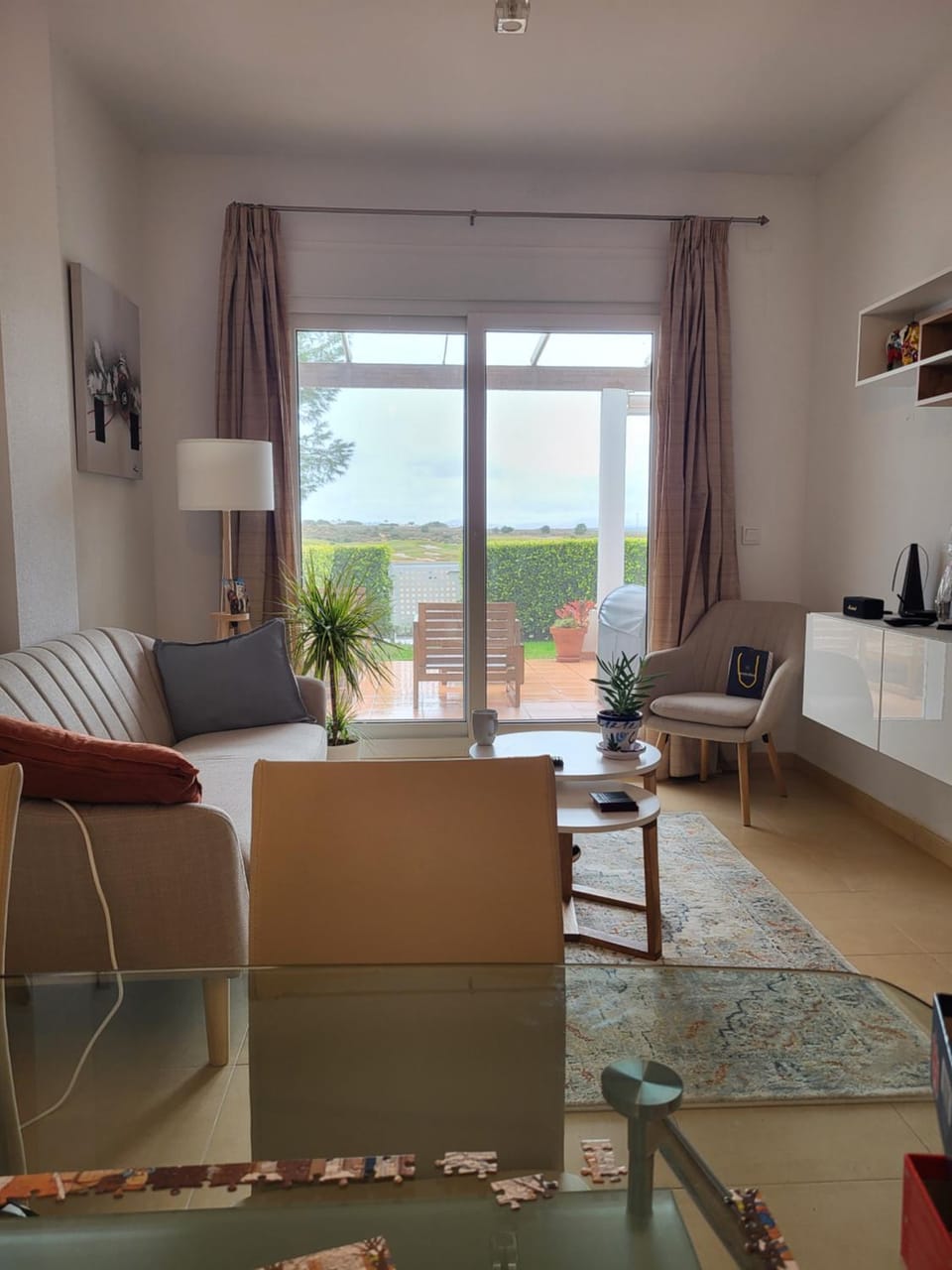 Seating area, furniture