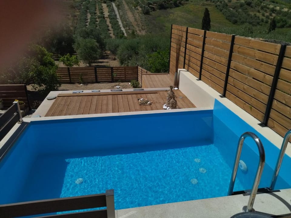 Natural landscape, Pool view, Swimming pool, sunbed