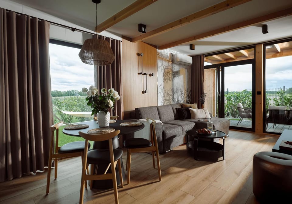 PURA new Seaside Jacuzzi Houses Campground/ 
RV Resort in West Pomeranian Voivodeship, Poland