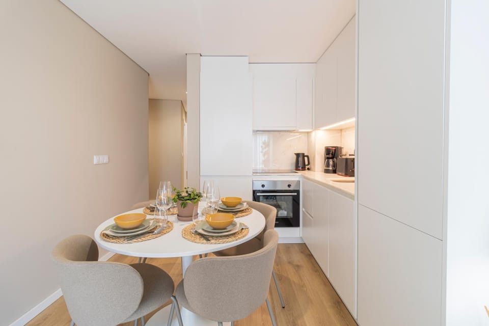 Kitchen or kitchenette, stove, toaster