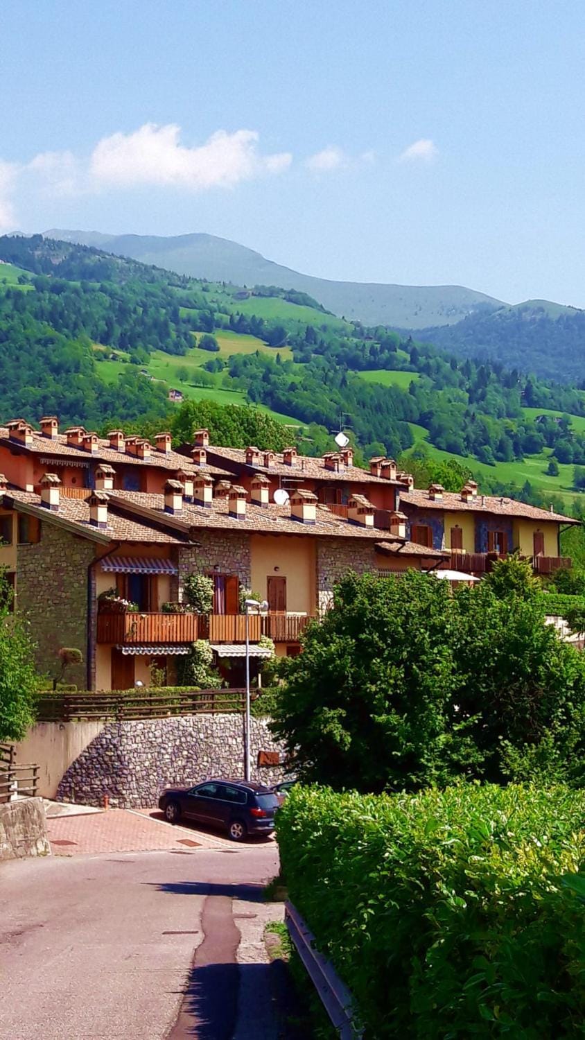Property building, Spring, Natural landscape, Mountain view