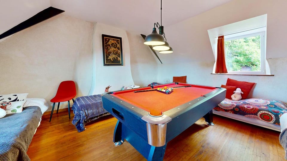 La Clef Decamp Hambye'ance Nature 28pers spa finlandais billard House in Normandy