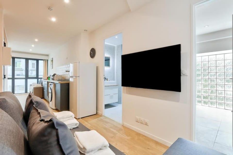 Charme Parisien 4 Personnes, 1 chambre, 19ème Apartment in Paris