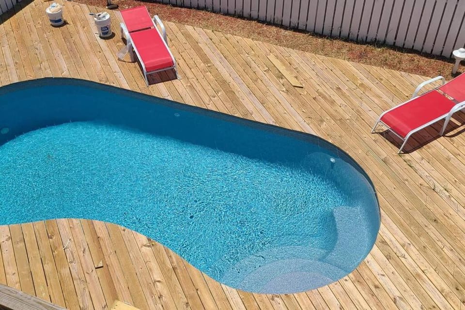 Pool view, Swimming pool