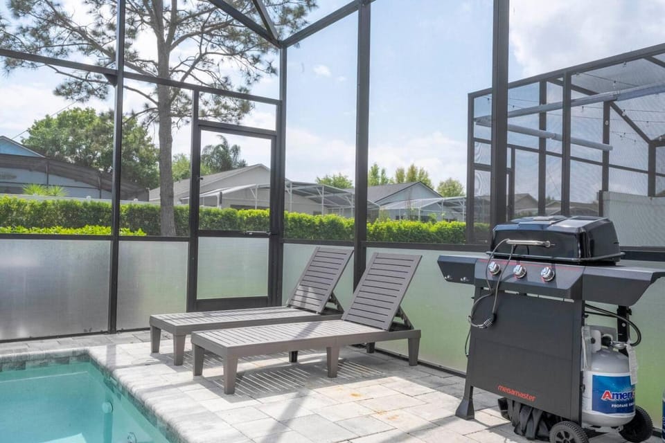 Patio, BBQ facilities