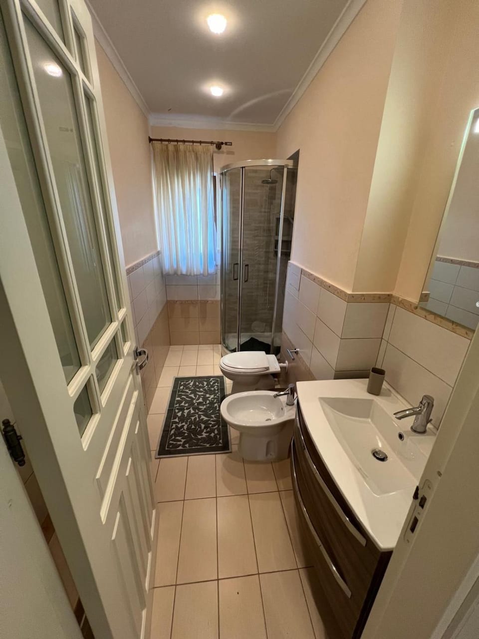 Shower, Toilet, Bathroom, towels