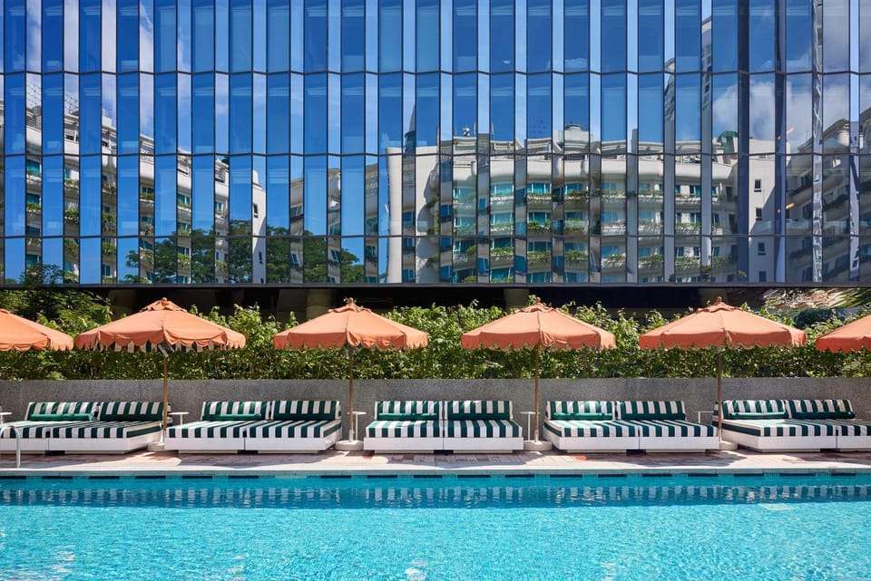 Property building, Swimming pool