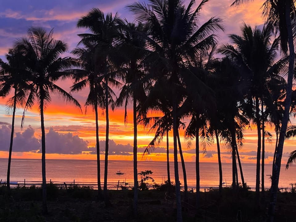 Sea view, Sunset