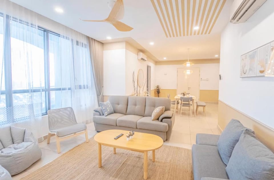 Living room, air conditioner