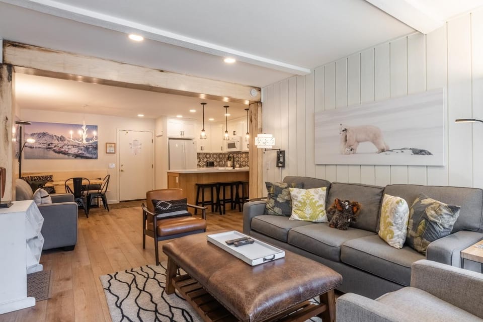 Fully Renovated! St Anton #17 Ski in Ski Out 1 Bedroom 1 Bathroom Condo! Sleeps up to 4! House in Mammoth Lakes