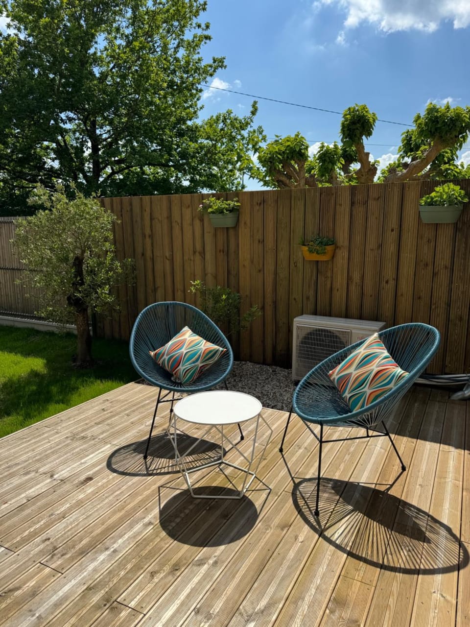 Spring, Garden, Balcony/Terrace, Garden view