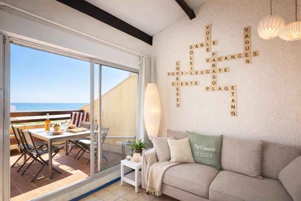 Appartement Cosy vue mer au Cœur de Port Leucate Apartment in Le Barcarès
