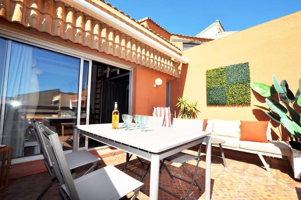 Appartement Cosy vue mer au Cœur de Port Leucate Apartment in Le Barcarès