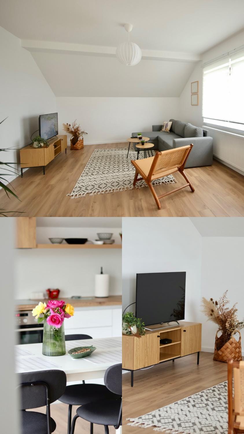 Communal lounge/ TV room, Bed, TV and multimedia, Living room, Seating area, Dining area