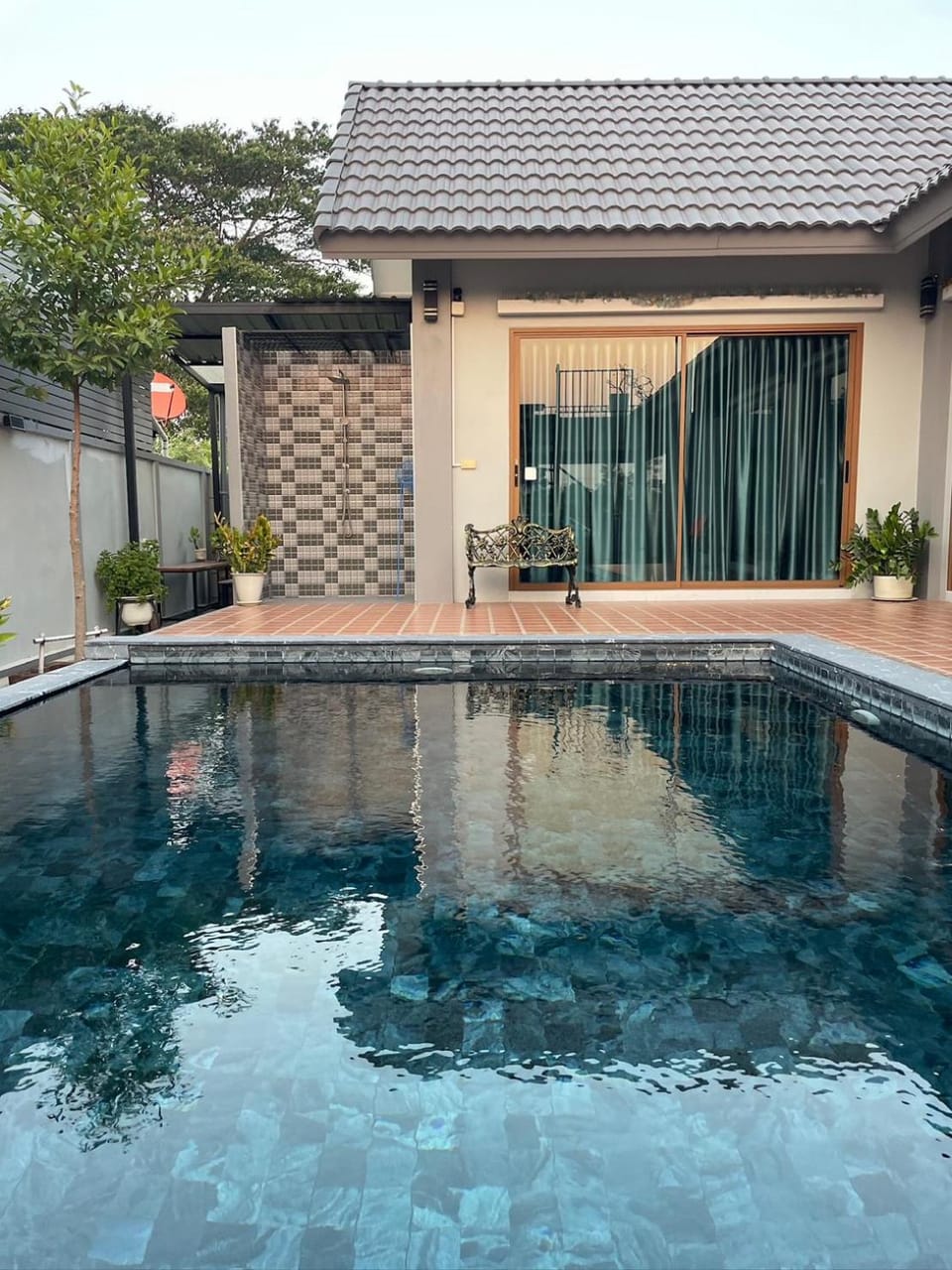 Pool view, Swimming pool