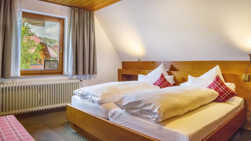 Property building, Living room, Bedroom