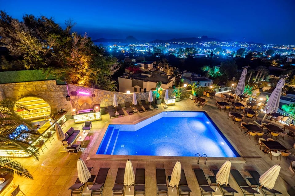 Bird's eye view, Pool view, Swimming pool
