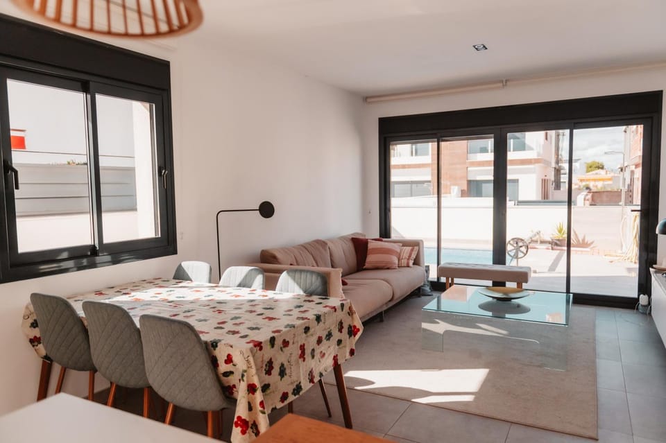View (from property/room), Seating area, Dining area, Pool view