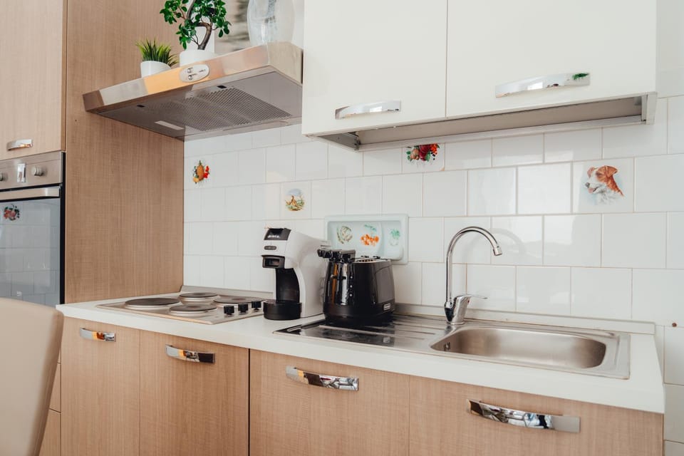 Kitchen or kitchenette, pet friendly, stove, toaster