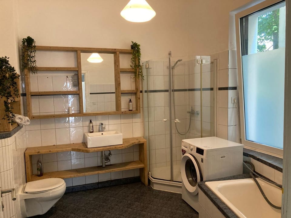 Shower, Bathroom, Bath, washing machine