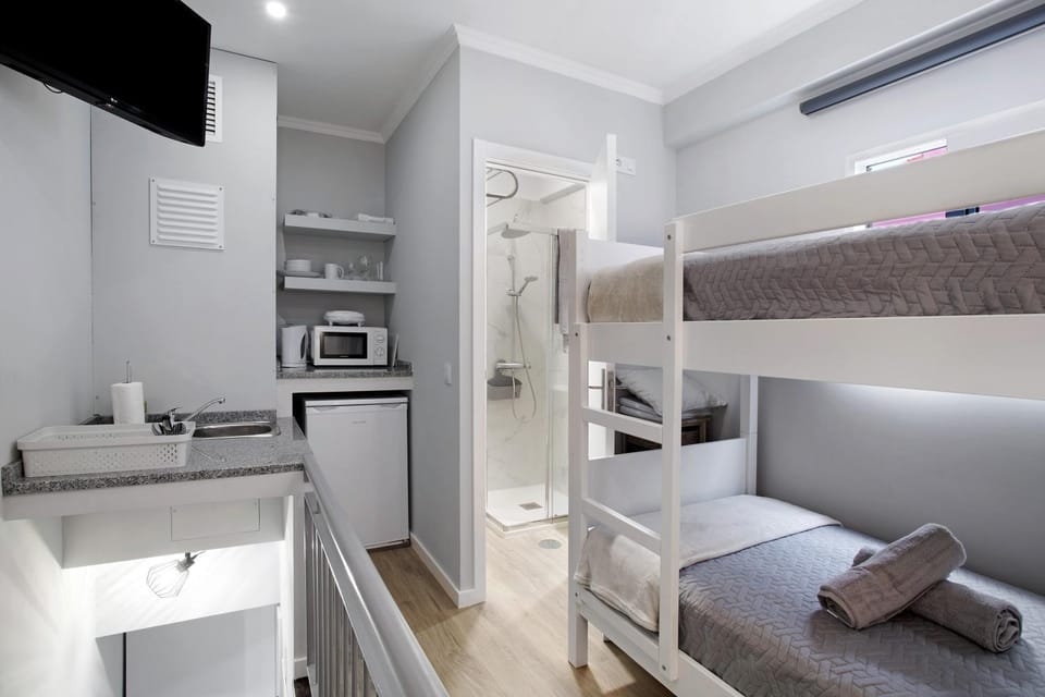 Property building, Living room, Bedroom