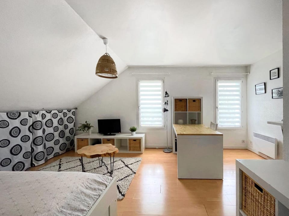 T1 cosy - 5min du port - parking - linge inclus Apartment in Séné