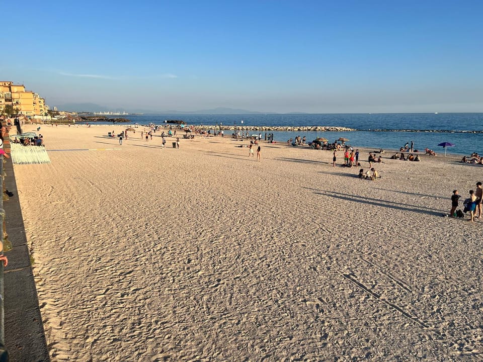 Nearby landmark, Beach, sunbed