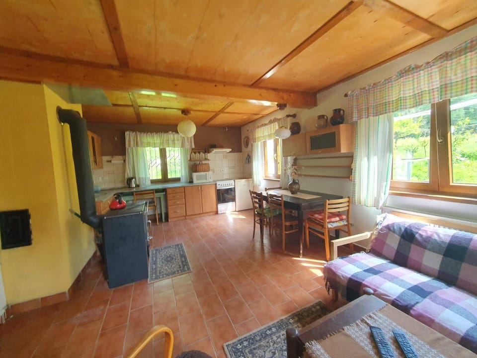 Kitchen or kitchenette, Seating area, Dining area