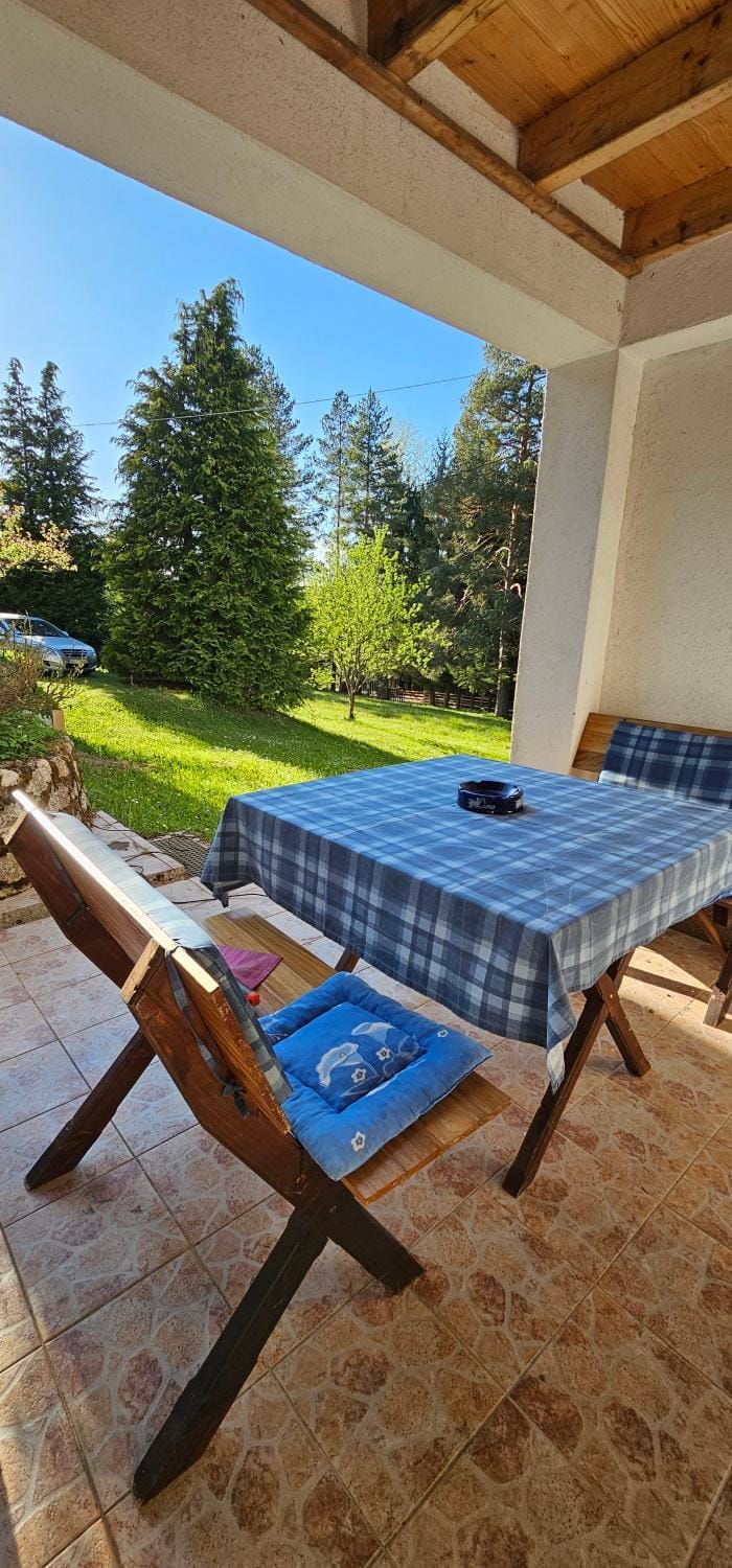 Patio, Garden, Seating area