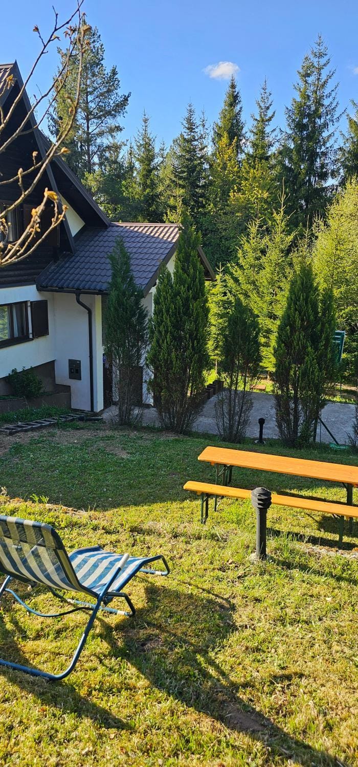 Spring, Garden, Seating area, Garden view, sunbed
