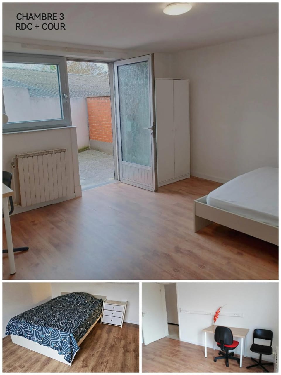Bed, Balcony/Terrace, Photo of the whole room, Bedroom