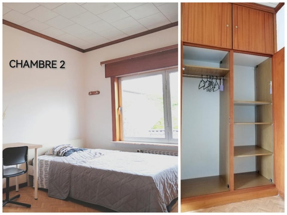 Bed, Bedroom, wardrobe