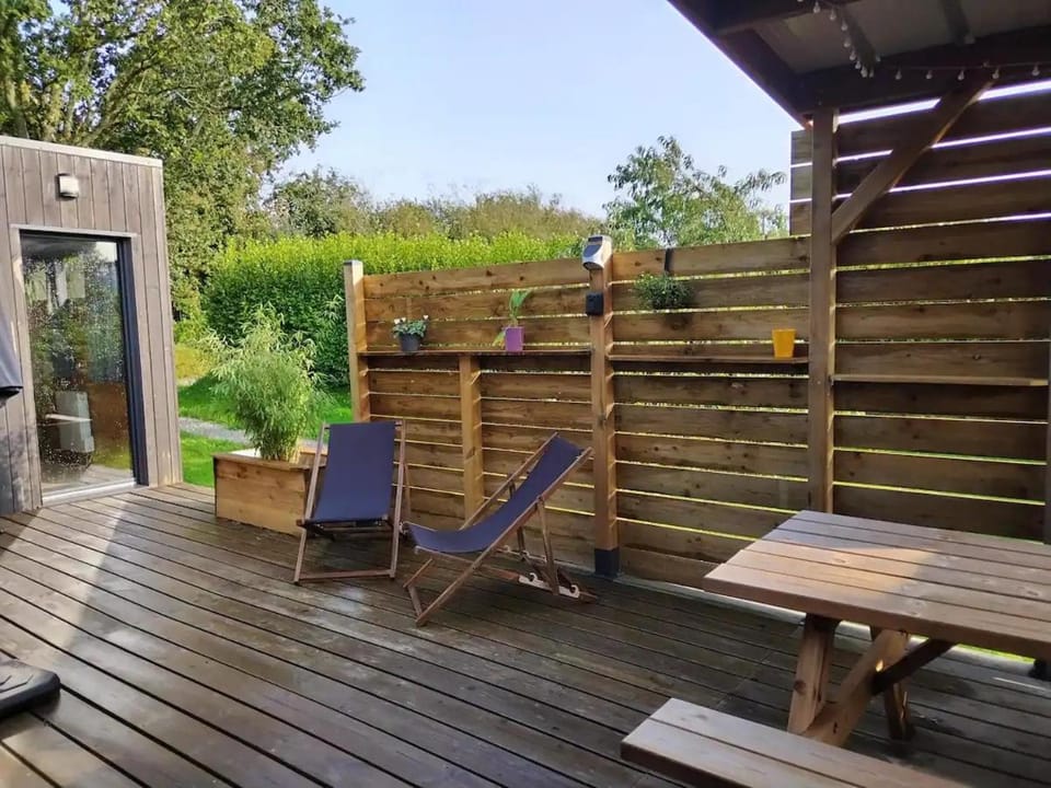 Chalet moderne, Jacuzzi & Cinéma House in Finistere