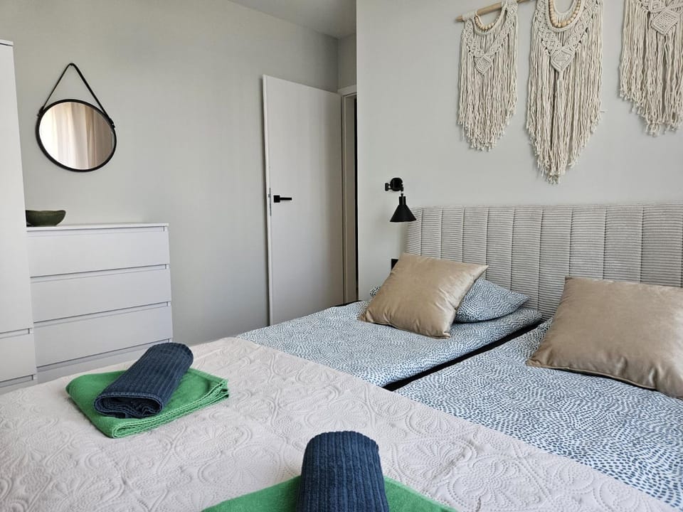Bed, Photo of the whole room, Bedroom, towels, wardrobe