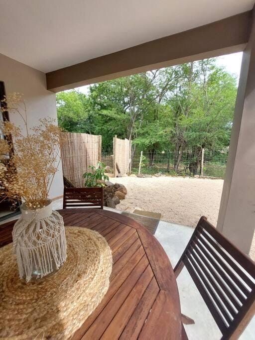 Patio, Balcony/Terrace, Garden view